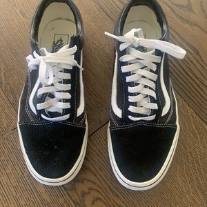 Men’s Black Vans Old School Size 10